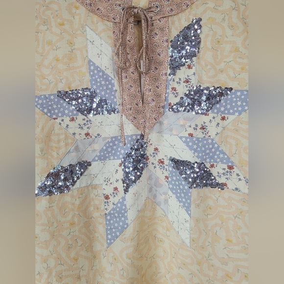 Coach Keith Haring cottagecore Patchwork Quilt Dress - Picture 7 of 16